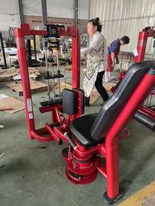 Équipement de fitness en acier commercial <span class=keywords><strong>Machine</strong></span> de force adducteur de <span class=keywords><strong>cuisse</strong></span> intérieure et extérieure <span class=keywords><strong>Machine</strong></span> d'entraînement de jambe de <span class=keywords><strong>musculation</strong></span> de gymnastique - Product Image 4