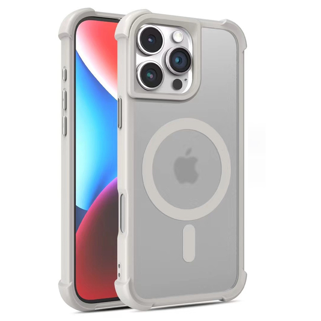 ATB Magnetic Fashion TPU+PC Waterproof Phone Case for 17 Pro Max 15 Pro Max 14 13 12 11
