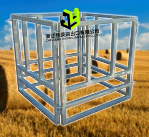 Mangeoire à bétail galvanisée robuste pour bovins et moutons, mangeoire extérieure avec toit, équipement agricole - Product Image 4