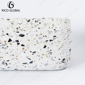 อ่างล้างหน้าเทอร์ราซโซ่ดีไซน์ปรับแต่งได้ รุ่น DS-370A พร้อมสีและขนาดที่กำหนดเองได้สำหรับตกแต่งห้องน้ำ - Product Image 5