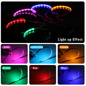 Offre Spéciale LED Devil Eyes Halo Ring pour voiture moto phare Q 5 Hell a Bi Xenon Projector Retrofit - Product Image 3