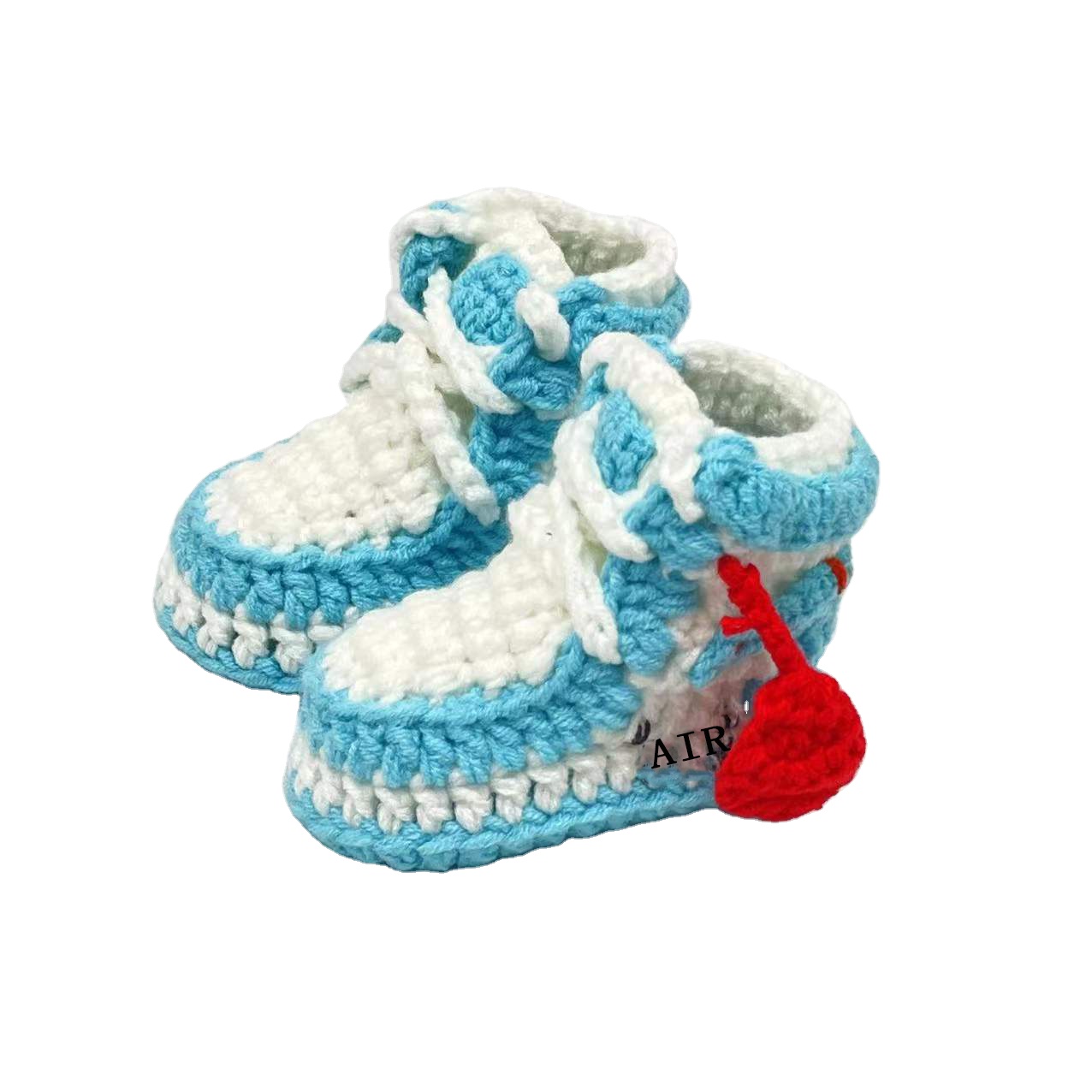 Кроше детская обувь ручной работы для новорожденных мальчиков