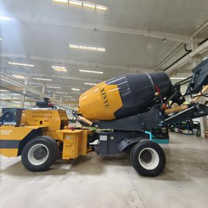 Xinyu Diesel Engine <b>Concrete</b> <b>Mixer</b> <b>Truck</b> Self Loading 4 Cubic Meter Imported Hydraulic System 1 Year Warranty for Road - Product Image 1