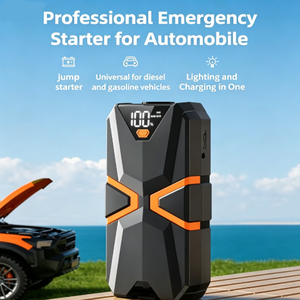 Arrancador de Coches Multifuncional de 12V <span class=keywords><strong>con</strong></span> Pantalla Digital, Suministro Externo Universal de Carga Rápida y Segura (8000mAh, 10000mAh, 12000mAh, 16000mAh) - Product Image 3