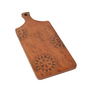 High Quality Customized Premium Acacia Wood Cutting Board Professional Heavy Duty Butcher <b>Block</b> for Kitchenware Laser Engraved - Product Image 2
