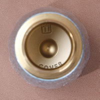 Gobelet isotherme en acier inoxydable 420 ml, tasse à café plaquée titane avec paille et boîte cadeau pour femmes