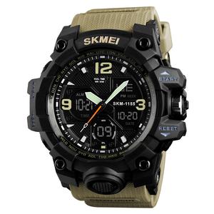 Montre pour homme <span class=keywords><strong>SKMEI</strong></span> <span class=keywords><strong>1155B</strong></span>, sport, heure, multifonctionnelle, analogique-numérique, étanche, montre-bracelet, produits en vente chaude - Product Image 3