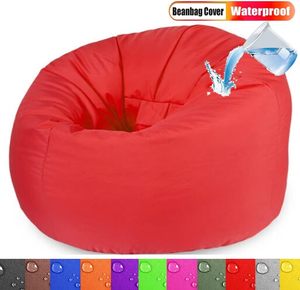Funda Impermeable para Puff de Exterior (Sin <span class=keywords><strong>Relleno</strong></span>), Funda Extraíble Fácil de Limpiar, para Jardín, Playa, Piscina, Silla Flotante, Oxford - Product Image 3