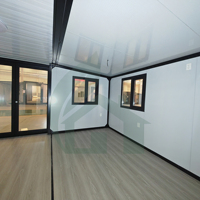 Fabricant chinois de maisons modulaires préfabriquées, maison préfabriquée extensible de 20 pieds sur mesure, maison modulaire préfabriquée avec certification CE