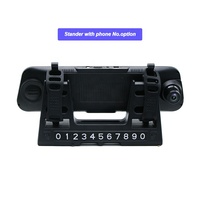 Caméra embarquée Android Beneworld à double objectif avec GPS, écran tactile IPS 9,66 pouces, carte mémoire 512 Go, enregistrement en boucle, 1 an, angle de 130-150 degrés
