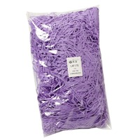 Vente en gros de papier déchiqueté coloré pour boîte cadeau de luxe papier déchiqueté découpé en couleur raphia cadeau boîte à bonbons panier remplissage farce