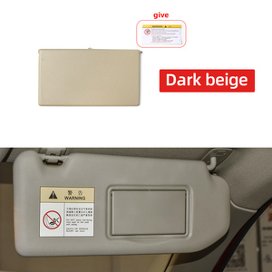 Nuovo OUKACHI Parasole Auto di Alta Qualità in ABS+PC Beige Scuro con Specchietto per il Trucco e Luci per <span class=keywords><strong>Peugeot</strong></span> 308S 3008 4008 - Product Image 2