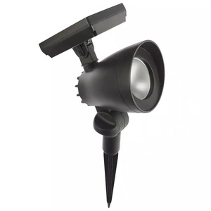 Foco Solar LED para Exteriores de 55 Lúmenes, Color Negro, con Cabezal Ajustable, para Caminos y Jardines, FX-6060E, Foco LED de Paisaje con Energía Solar 5 - Product Image 1