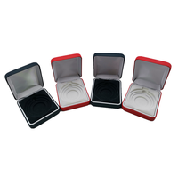 Boîte de rangement personnalisée pour pièces commémoratives en fonte moderne, étui haut de gamme en fer pour badges