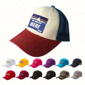 Customization 3D Embroidery Washable Cotton Baseball Cap for Advertising and Promotion - Product Image 1