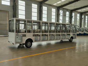 Bus électrique personnalisé à 23 places, norme Euro <span class=keywords><strong>8</strong></span>, autonomie de 100 km, pour le transport urbain et touristique - Product Image 3