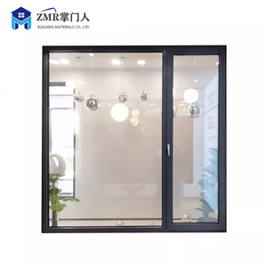 Fenêtre à battants en <span class=keywords><strong>baie</strong></span> de conception moderne, ouverture verticale, profil en aluminium, fenêtres à persiennes françaises, <span class=keywords><strong>prix</strong></span> abordable, fabriqué en alliage d'aluminium - Product Image 2