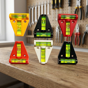 T Type Level Spirit Spirit Level สามเหลี่ยมพร้อมฐานสำหรับอุปกรณ์เสริมคาราวาน DIY - Product Image 5