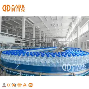 Automatische 3-in-1 PET-Flaschenwasser-Abfüllmaschine Verschlussmaschine Abfülllinie Kosten der Anlage