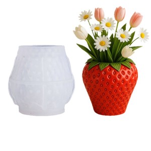 Moule en silicone pour <span class=keywords><strong>pot</strong></span> <span class=keywords><strong>de</strong></span> fleurs en résine à motif floral en relief, moule 3D pour fleurs en béton, pour pots en résine DIY, moule pour vase, pour porte-bougie, boîte <span class=keywords><strong>de</strong></span> rangement - Product Image 5
