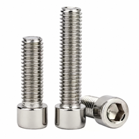 Vis à tête cylindrique à six pans creux en acier inoxydable pour fabricants 201 304 316 316L 410 430 M3 M4 M5 M6 M8 M10