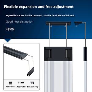 <span class=keywords><strong>Petite</strong></span> <span class=keywords><strong>lampe</strong></span> <span class=keywords><strong>LED</strong></span> <span class=keywords><strong>pour</strong></span> <span class=keywords><strong>aquarium</strong></span> - Accessoire d'<span class=keywords><strong>aquarium</strong></span> écologique <span class=keywords><strong>pour</strong></span> salon - Construction en métal 17W - Product Image 5