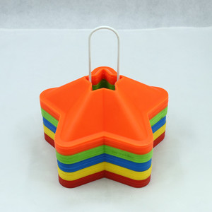 Bán buôn New thể thao bóng đá đánh dấu đĩa cones đào tạo hình ngôi sao bóng đá <span class=keywords><strong>Cone</strong></span> sự nhanh nhẹn tốc độ đào tạo cones - Product Image 1
