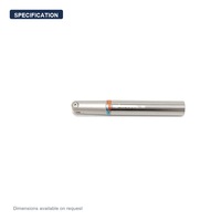 MHSK Fraisage d'extrémité de précision de barre de coupe de tête de boule de P3200-D16 d'acier de tungstène de CNC avec le support d'OEM