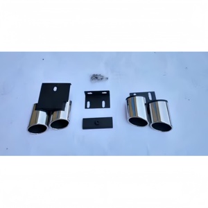 Difusor Trasero Estilo S3 con 4 Salidas de Escape Cromadas para Audi A3 8V 2013 <span class=keywords><strong>2014</strong></span> 2015 2016 - Product Image 3