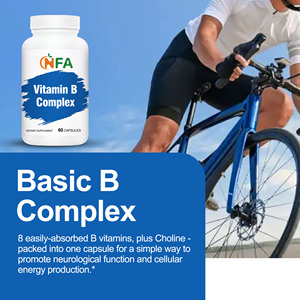 Direct From Factory Vitamin B Complex Capsules with Thiamin Promote Neurological Function Cellular Energy Production Capsules - Product Image 3