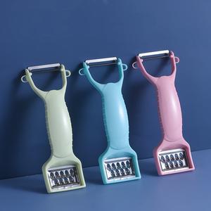 Wholesale Household Stainless Steel Potato Peeler Multifunction Melon Plane Peeler Grater Kitchen Gadget -fruit Peeler - Product Image 3