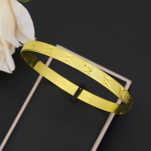 Brazalete JXX Jewelry de 65 mm para Adultos, Chapado en Oro de 24K, Brazalete de Moda para Mujer - Product Image 6
