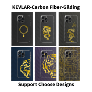 Pegatinas decorativas universales de fibra de carbono personalizadas para máquina de corte de <span class=keywords><strong>película</strong></span> protectora de pantalla de iPhone 17 Pro Max - Product Image 3