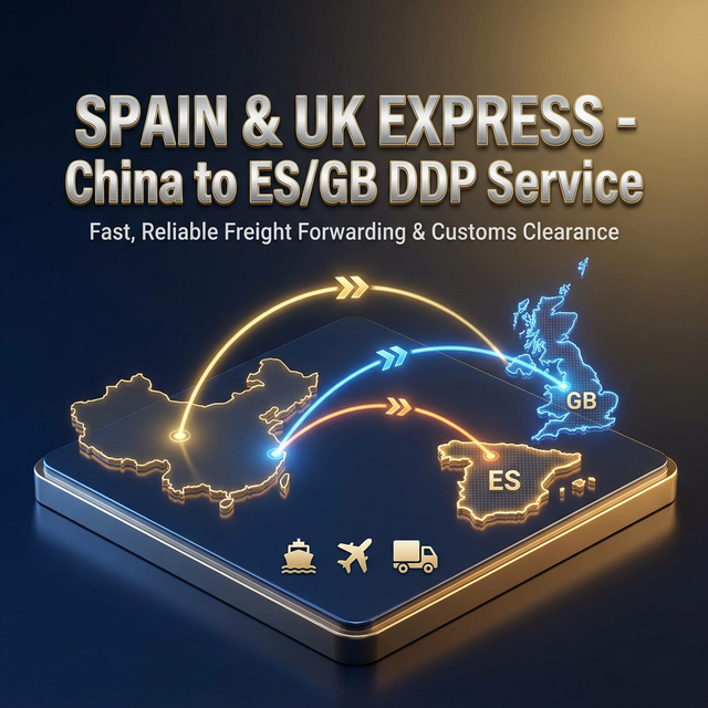 Global Express Shipping Via DHL/UPS/FedEx | China USA/UK/Europe DDP Door-to-Door Service for Sensitive General Cargo (5-10 Days)