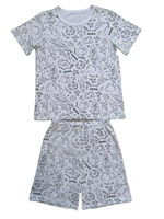 T-Shirts Kinder kleidung Färbung Pyjama-Sets für Kinder Kinder tragen schlichte Hemden benutzer