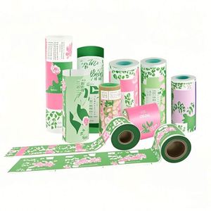 Rouleau de film plastique laminé de feuille d'aluminium personnalisée Film étirable pour l'emballage de sachets de café et de thé pour l'emballage du lait - Product Image 5