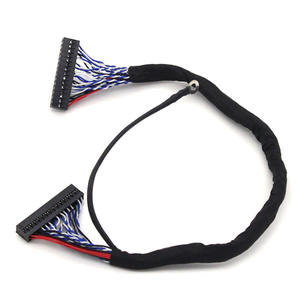 SHANWEI カスタムLCDコントローラーボード カスタム30ピン40ピン<span class=keywords><strong>LVDS</strong></span>ケーブル 36awg 32awgビデオディスプレイ配線ハーネス - Product Image 1