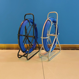 Tige <span class=keywords><strong>de</strong></span> guidage électrique pour conduits, en <span class=keywords><strong>fibre</strong></span> <span class=keywords><strong>de</strong></span> <span class=keywords><strong>verre</strong></span>, diamètre 10 mm, longueur 100 m, pour pose <span class=keywords><strong>de</strong></span> câbles et utilisation en ingénierie - Product Image 4