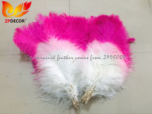 Plumes d'<span class=keywords><strong>autruche</strong></span> teinte pour le Costume de carnaval, 10 pièces, Photo de décoration zpdécor, qualité supérieure - Product Image 2