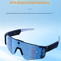 Lunettes de cyclisme intelligentes transfrontalières avec IA, caméra V06, protection UV, capture photo et vidéo, et traduction