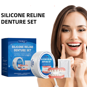 Facettes dentaires ajustables pour blanchir les dents, sourire parfait, fausses dents, couvre-dents temporaires, kits de prothèses dentaires pour combler les dents manquantes, pour hommes et femmes - Product Image 2