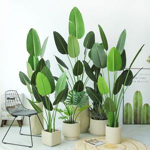 En gros artificiel Areca palmier plantes de jardin intérieur et extérieur plantes décoratives Simulation petit bonsaï en pot - Product Image 5