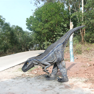 Traje de Dinosaurio Velociraptor Caminante con Sonido para Espectáculos Escénicos - Product Image 6