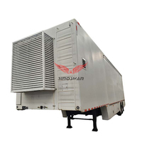 Camion de promotion SINOSWAN SR130 avec écrans LED HD imperméables pour affichage commercial dans les centres commerciaux