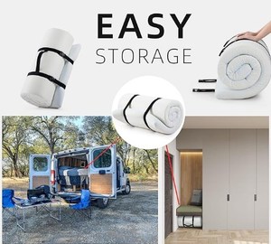 Single Foam <strong>Mattress</strong> <strong>Topper</strong> <strong>For</strong> Camping <strong>Bed</strong> Car <strong>Mattress</strong> <strong>Sofa</strong> Roll Up Floors Mat Folding Sleep Pad Portable Custom - Product Image 6