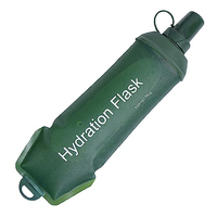 Bouteilles d'eau souples en TPU pour le cyclisme en plein air, la moto et la course à pied, gourdes d'hydratation pour la course à pied
