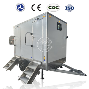 Toilettes portables de luxe pour salle de bain, douche, toilettes mobiles, remorque mobile, prix d'usine 2025 - Product Image 2