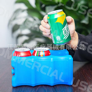 Bloques de hielo reutilizables Yishun para transporte en cadena de frío, material HDPE, diseño duradero - Product Image 4