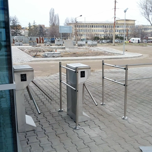 Mới nâng cấp mã QR RFID Reader an ninh lối vào turnstile thẻ <span class=keywords><strong>Tripod</strong></span> turnstile cho trường học trạm - Product Image 6