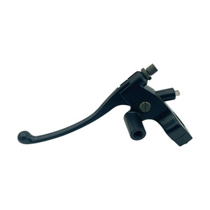 Palanca de embrague izquierda y palanca de freno para motocicleta Mochi, conjunto de montaje negro de 25 mm para Great Turtle King Support - Product Image 5